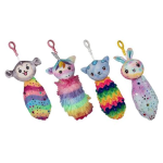 Plush Animal with Rainbow Tail 25cm Plush Animal with Rainbow Tail 25cm
